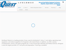 Tablet Screenshot of kenquestmedical.com